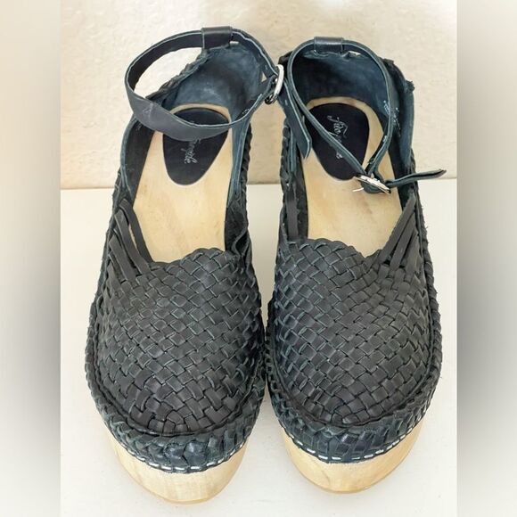 Free People Teagan Huarache Clog Wedge new 41/10 - Picture 5 of 14